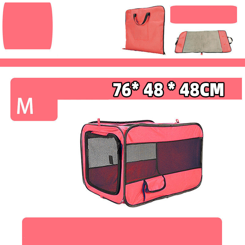 Pet Travel Carrier Bag Portable Pet Bag Folding Fabric Pet Carrier Travel Carrier Bag for Pet Cage with Locking Safety Zippers