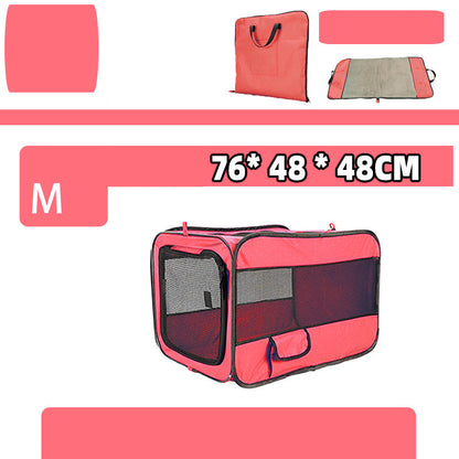Pet Travel Carrier Bag Portable Pet Bag Folding Fabric Pet Carrier Travel Carrier Bag for Pet Cage with Locking Safety Zippers