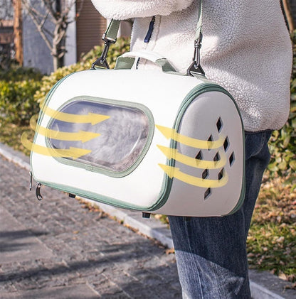 Cat Bag Dog Carrier Pet Carrier Portable Pet Backpack Pet Carrier Bags Cat Dog Carrier Outgoing Travel Pet Handbag Cat Carrier Pet Bag Carrier(Color:Yellow)