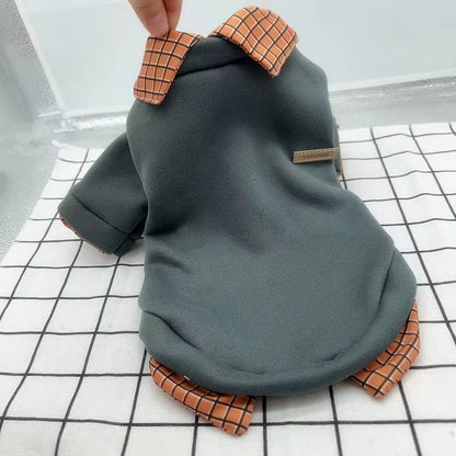 Pet Winter Shirt Hoodie Jacket for Small Dogs Outfit Polo Shirt Pet Clothing Chihuahua Coat Pet Clothes