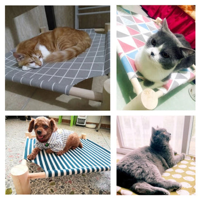 Detachable Cat Hammock Bed Pet House for Dogs Puppy Lazy Mat Cushion Lounger for Pet Cats Kitten Cottages Pet Sleeping Supplies