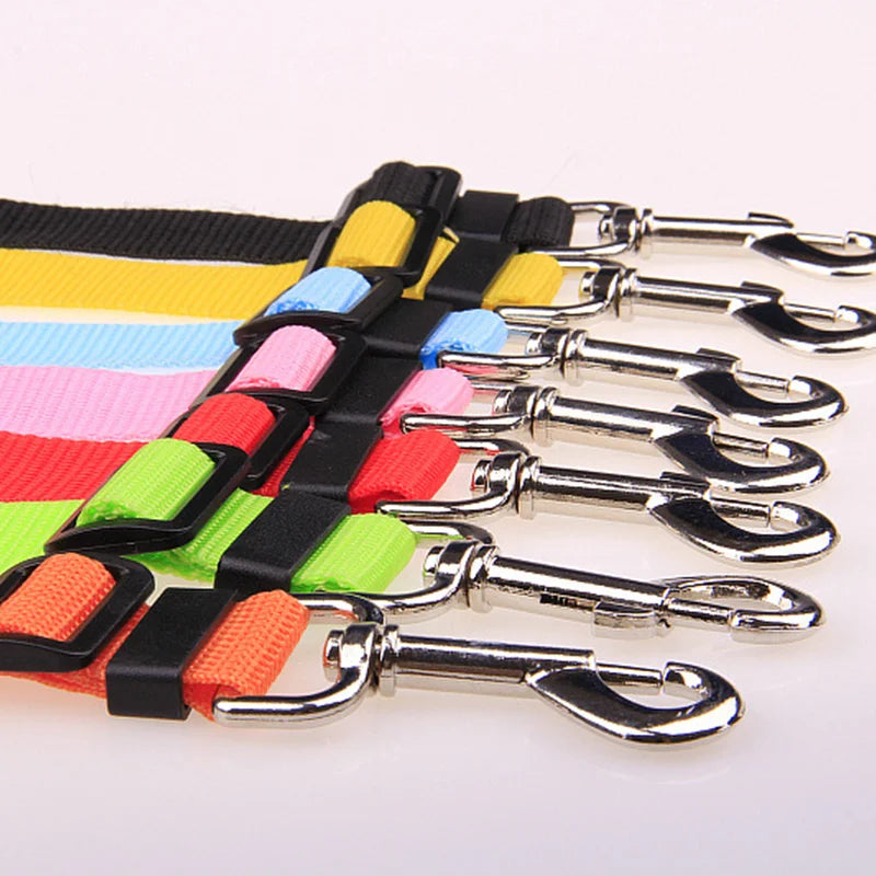 Car Seat Belt Buckle Pet Seat Adjustable Pet Cat Dog Pet Supplies Vehicle Dog Harness Pet Leash Car Safety Buckle Accessories