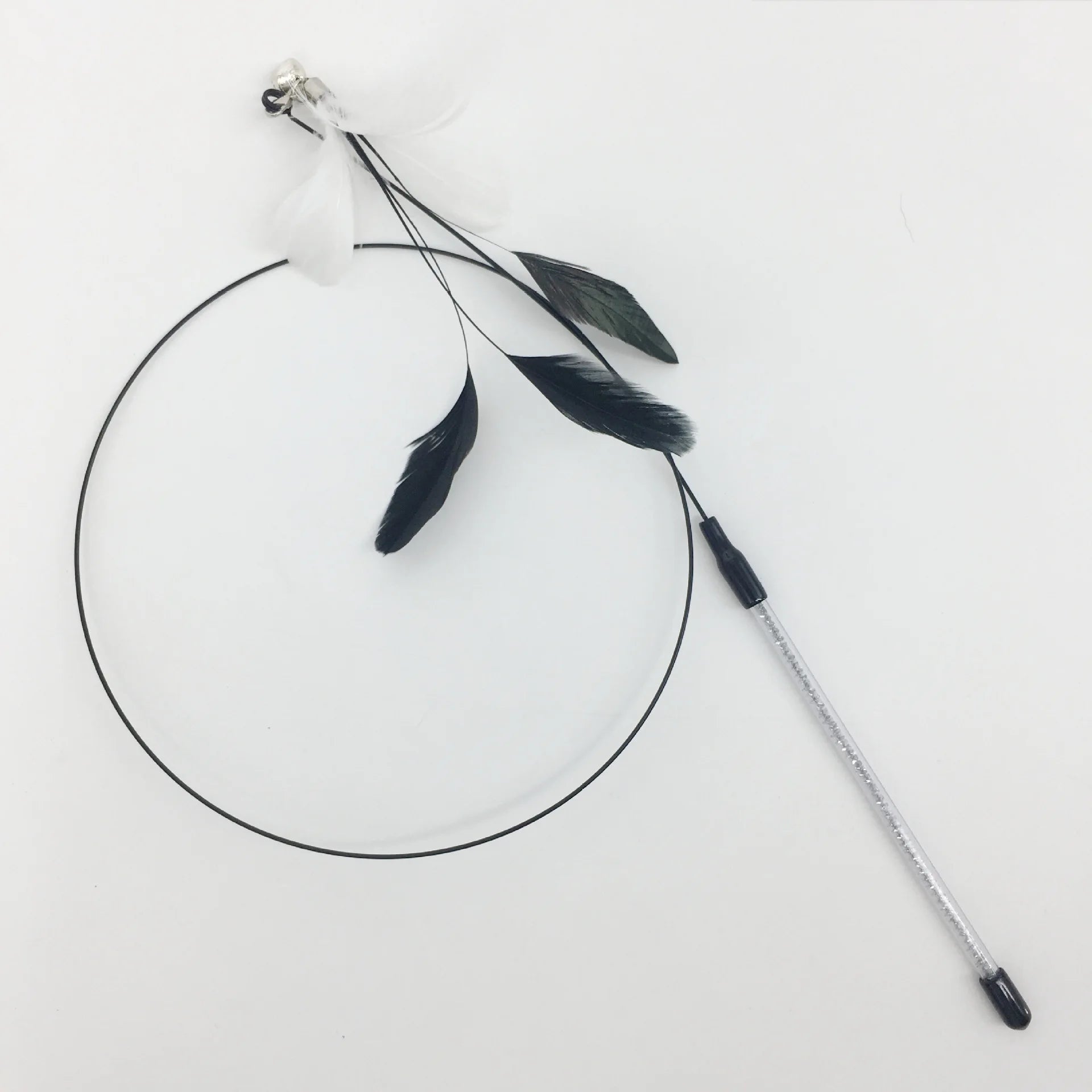 Wire Feather Cat Tickling Stick Pet Products for Cats Pet Cat Toys Interactive Cat Stick Toy Kitten Playing Pet Accessories