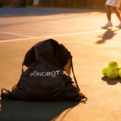 50 Pack Tennis Balls with Bag, Pressureless and High Elasticity for Practice, Exercise, Beginner Training Play
