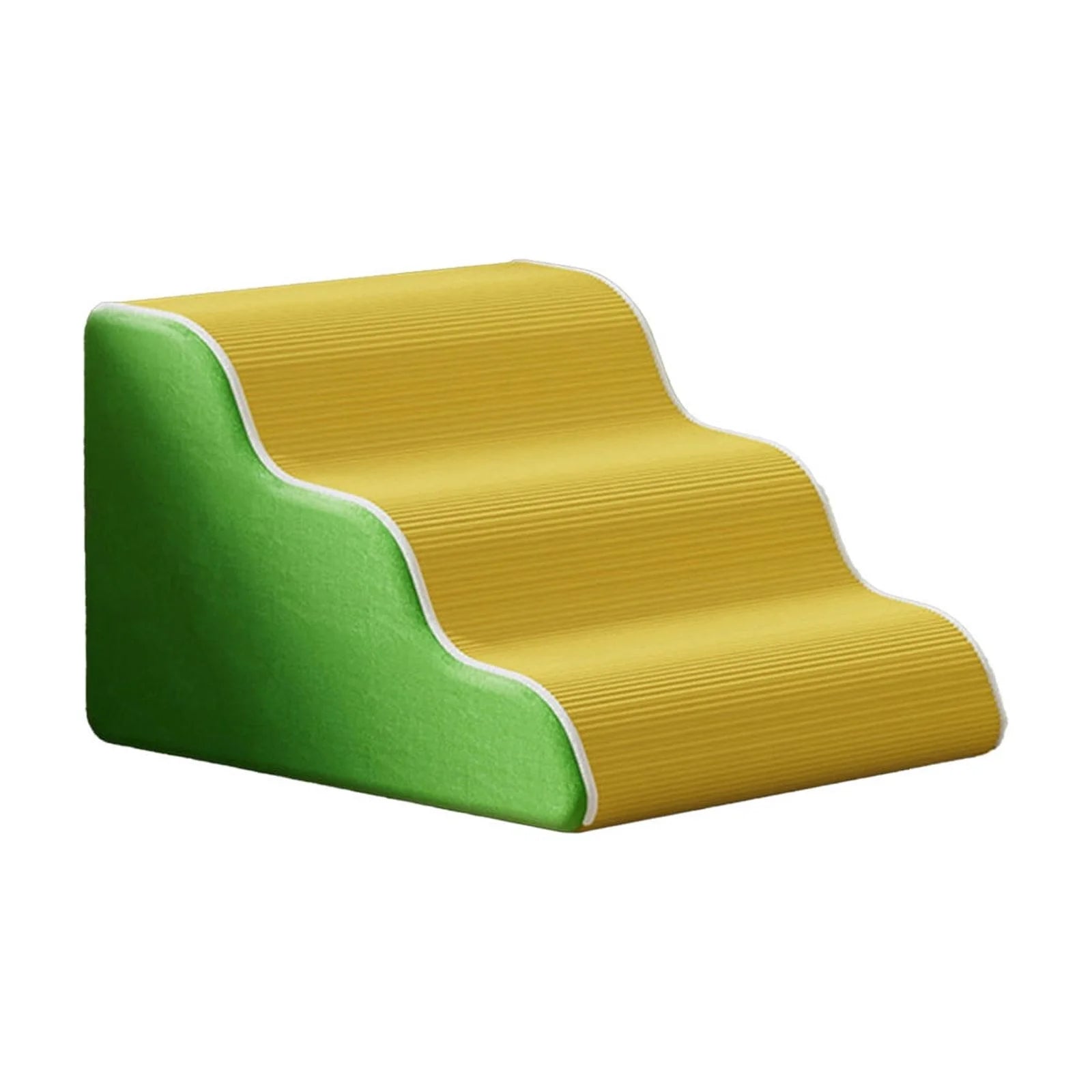 Pet Stairs for Dogs and Cats, Non Slip Pet Stairs, High Density Foam Pet Stairs, Washable Cover Pet Stairs, Bed Sofa Access Pet Stairs, Portable Indoor Pet Steps