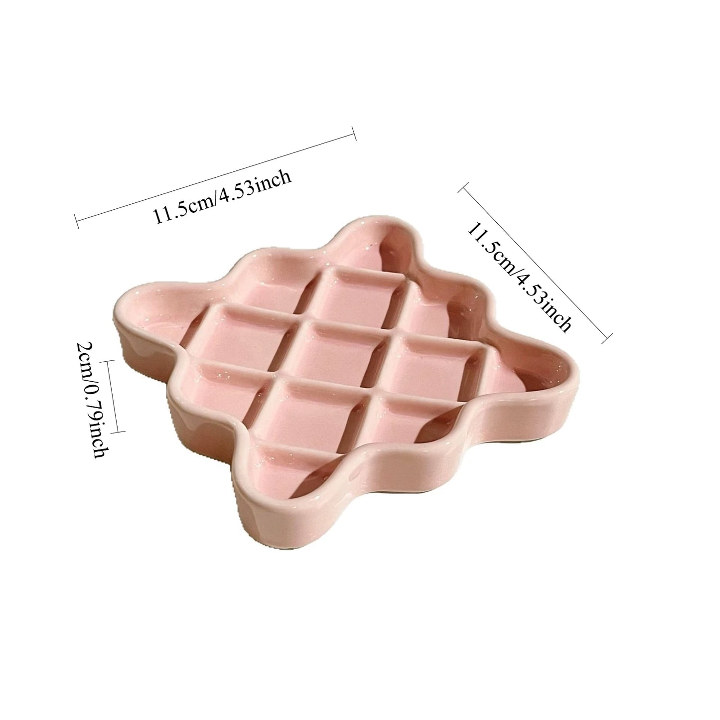 Pet Slow Food Bowl, Irregular Pet Feeding Tray, Dopamine Colored Pet Supplies