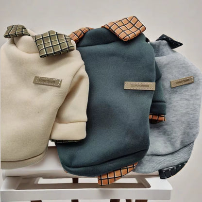 Pet Winter Shirt Hoodie Jacket for Small Dogs Outfit Polo Shirt Pet Clothing Chihuahua Coat Pet Clothes