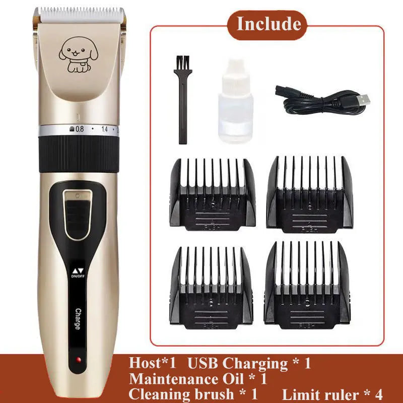 Pet Hair Clipper Pet Professional Electric Haircut Trimmer Shaver Set Dog Cat Puppy Grooming Clipper Dog Hair Clipper Pet Supply