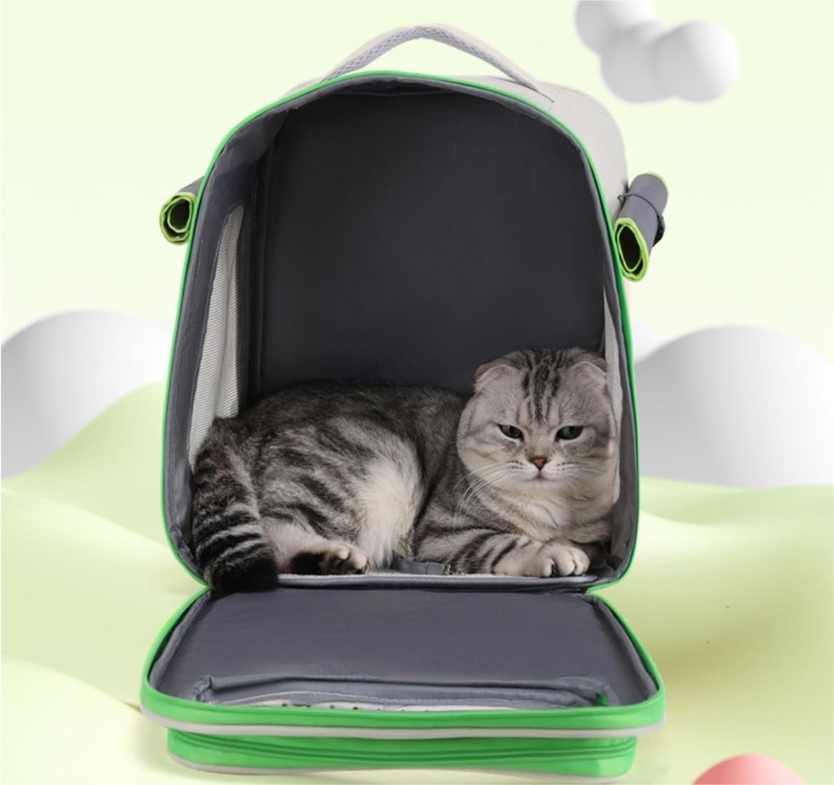 Cat Bag Dog Carrier Pet Carrier Pet Backpack Breathable Cat Pet Backpack for Small Cats and Dogs Pet Bag for Travel Pet Pet Bag Cat Carrier Pet Bag Carrier(Color:A)