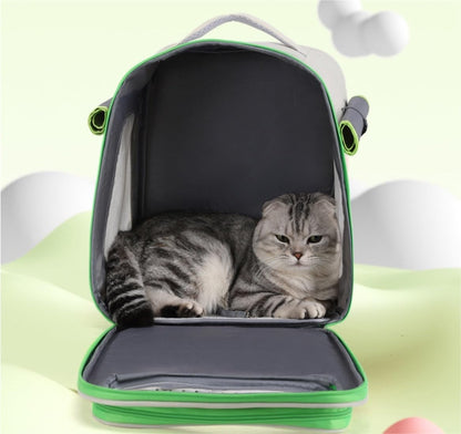 Cat Bag Dog Carrier Pet Carrier Pet Backpack Breathable Cat Pet Backpack for Small Cats and Dogs Pet Bag for Travel Pet Pet Bag Cat Carrier Pet Bag Carrier(Color:A)