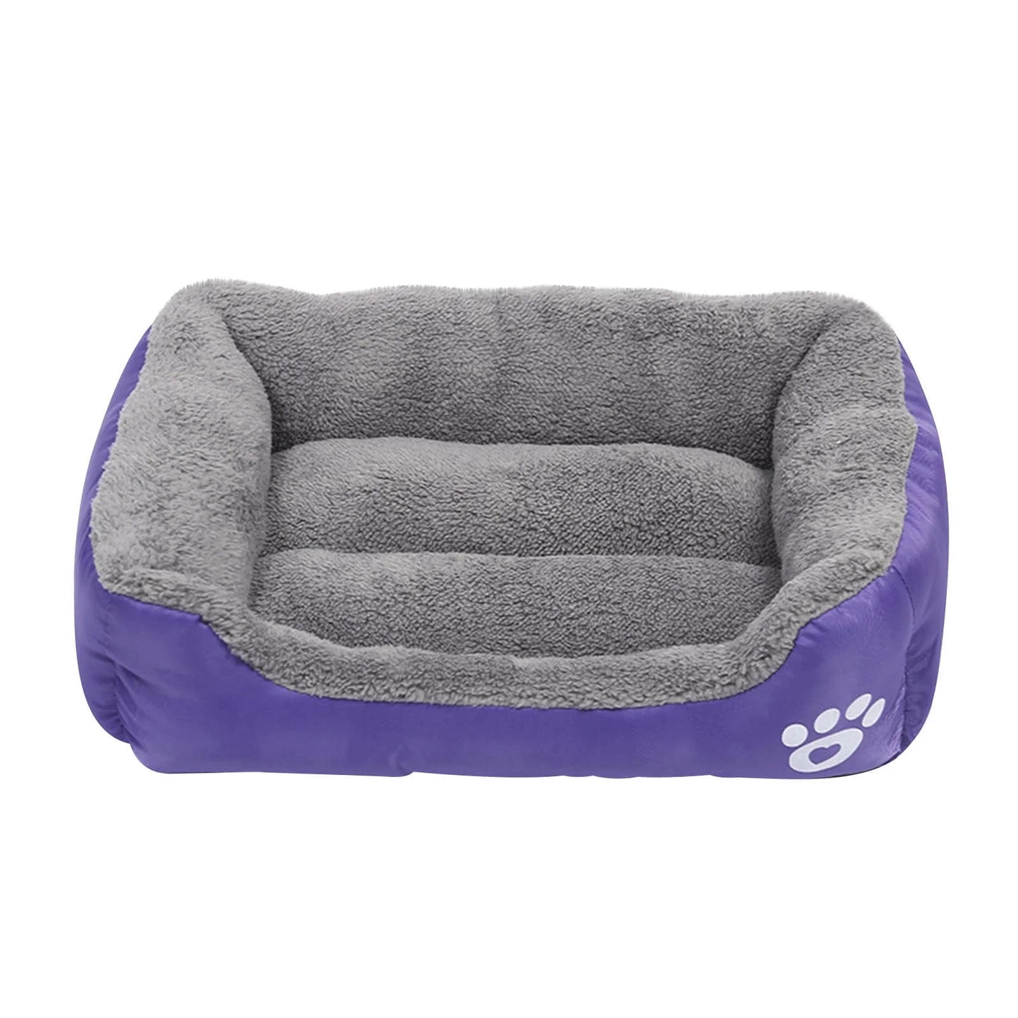Rectangular Dog Cat Beds Mattress Washable Pads Room, Soft Winter Warm Plush Sleeping Pet Fleece Bed Mat for Small Doggy Kitten, Anti-Slip Waterproof Bottom