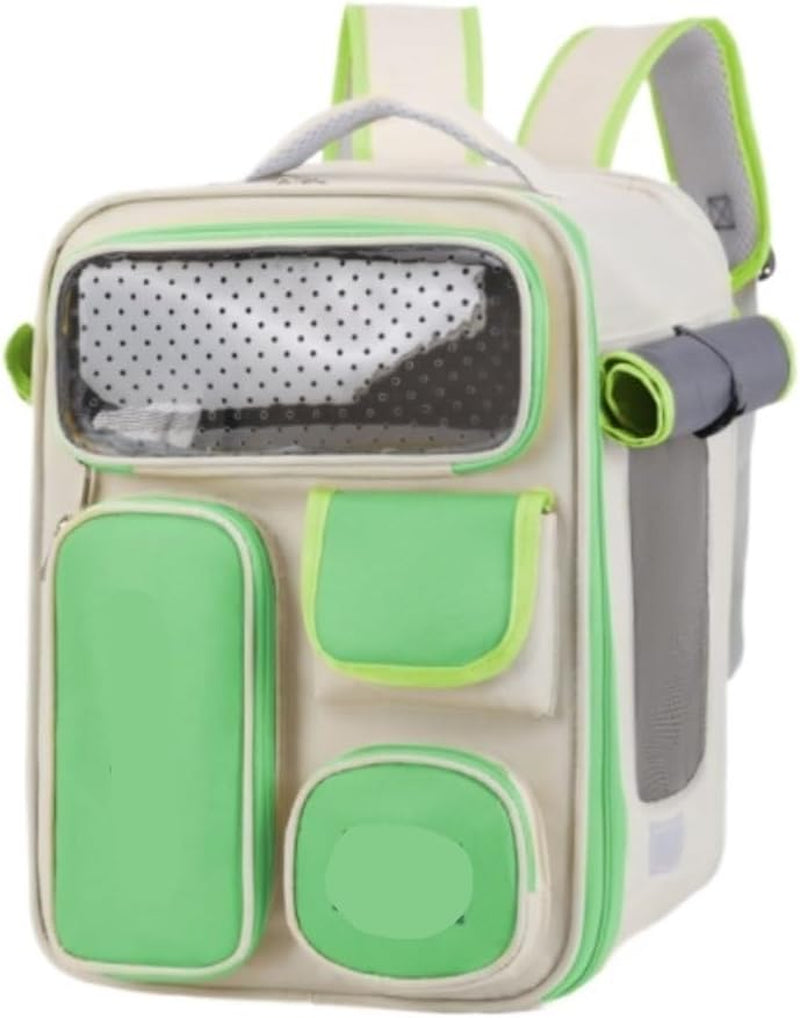 Cat Bag Dog Carrier Pet Carrier Pet Backpack Breathable Cat Pet Backpack for Small Cats and Dogs Pet Bag for Travel Pet Pet Bag Cat Carrier Pet Bag Carrier(Color:A)