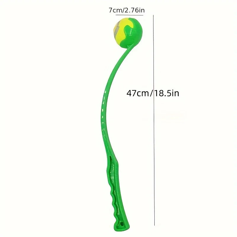 Pet Throwing Stick, Throwing Device, Throwing Toy Dog and Cat Interactive Ball Picking Pet Toy Training Toys Pet Supplies