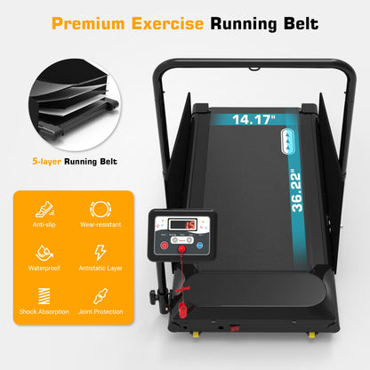 Dog Treadmill, Indoor Pet Fitness Machine for Small & Medium Dogs, 265LB Capacity, LCD Display & Remote