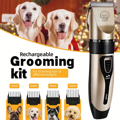 Pet Hair Clipper Pet Professional Electric Haircut Trimmer Shaver Set Dog Cat Puppy Grooming Clipper Dog Hair Clipper Pet Supply