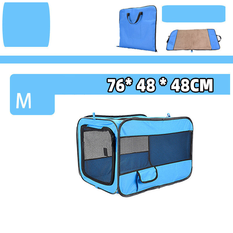 Pet Travel Carrier Bag Portable Pet Bag Folding Fabric Pet Carrier Travel Carrier Bag for Pet Cage with Locking Safety Zippers