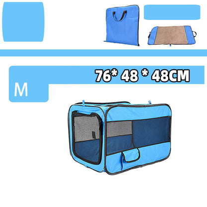 Pet Travel Carrier Bag Portable Pet Bag Folding Fabric Pet Carrier Travel Carrier Bag for Pet Cage with Locking Safety Zippers