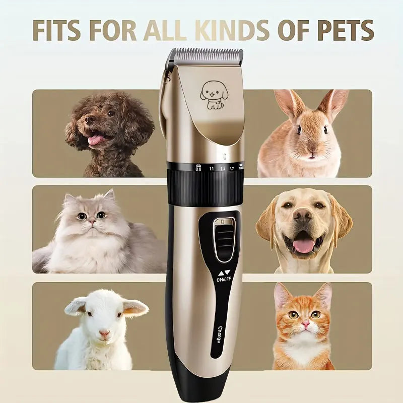 Pet Hair Clipper Pet Professional Electric Haircut Trimmer Shaver Set Dog Cat Puppy Grooming Clipper Dog Hair Clipper Pet Supply