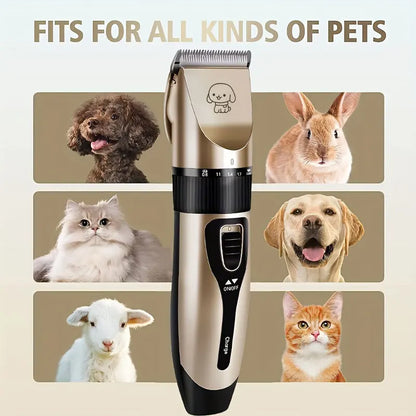 Pet Hair Clipper Pet Professional Electric Haircut Trimmer Shaver Set Dog Cat Puppy Grooming Clipper Dog Hair Clipper Pet Supply