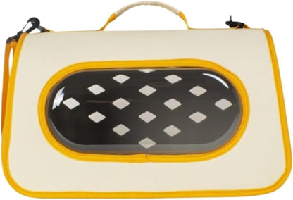 Cat Bag Dog Carrier Pet Carrier Portable Pet Backpack Pet Carrier Bags Cat Dog Carrier Outgoing Travel Pet Handbag Cat Carrier Pet Bag Carrier(Color:Yellow)